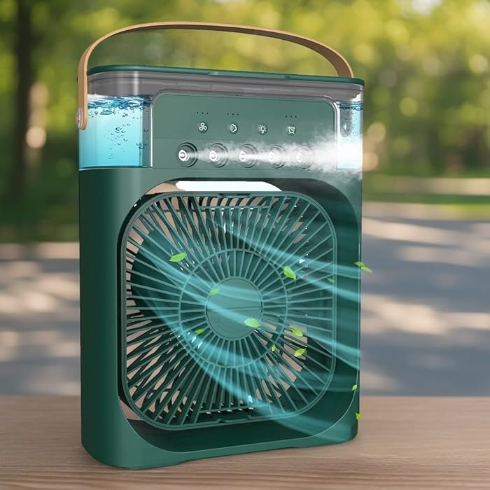 3-in-1 Extonic ET-C702 Air Cooling USB Fan Extonic ET-C702 3-in-1 Air Cooling USB Fan with Mist Humidifier and LED Light