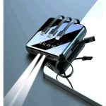 Mini Smart Power Bank 20000mAh Portable Fast Charging Power Bank with LED Torch