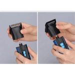 Kemei KM-6330 3-in-1 Hair Shaving Machine Grooming Kit with Hair Clipper, Electric Shaver, Nose Trimmer, Rechargeable Grooming Kit
